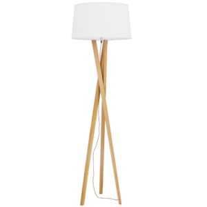 Bílá stojací lampa Nova Luce Salino 160 cm